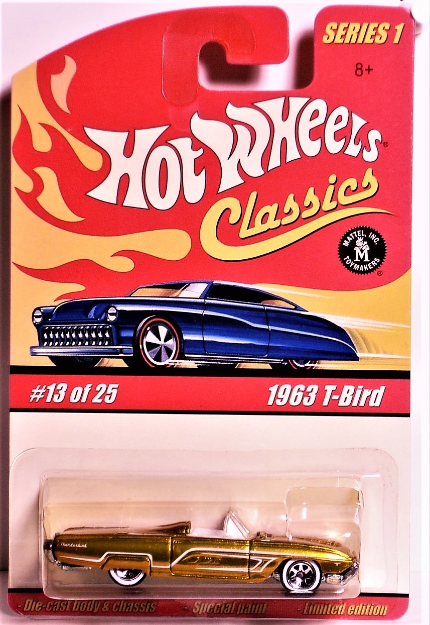 BIRD PURPLE SERIES 1 # 13 OF 25 Details about   2004 HOT WHEELS CLASSICS 1963 T 