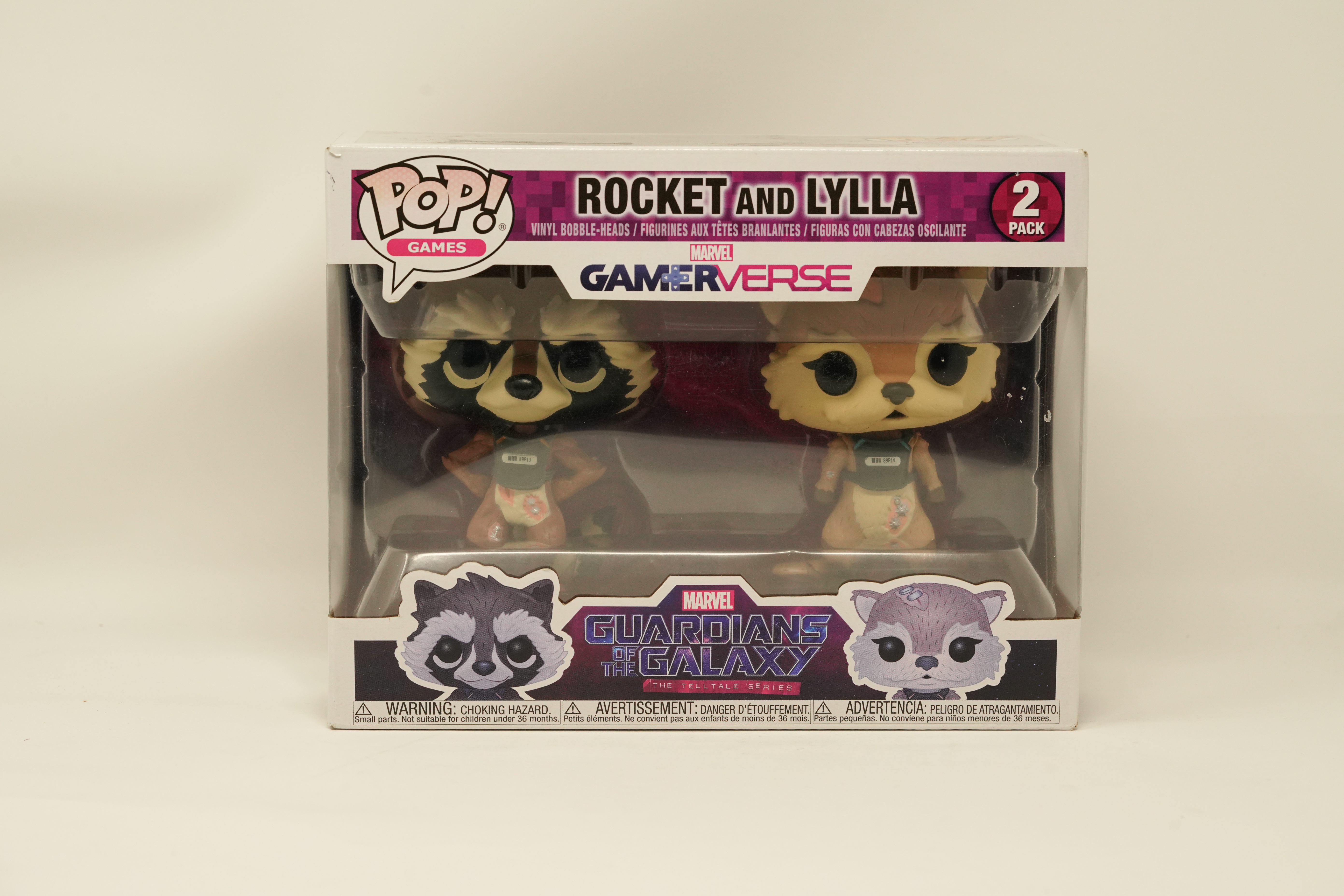 Rocket and top lylla funko pop
