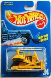 Hot Wheels Bulldozer 34 hobbyDB