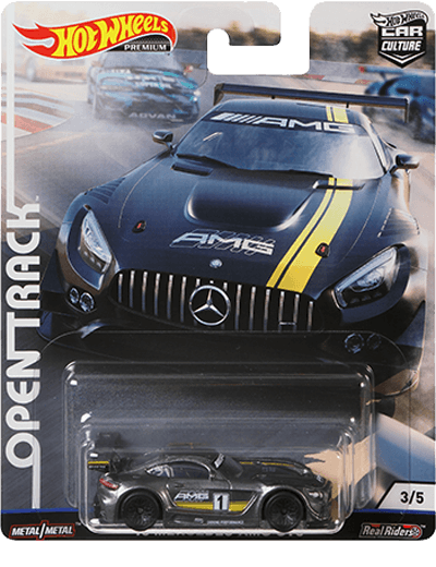 Hot Wheels 16 Mercedes AMG GT3 Open Track Serie Ovp 