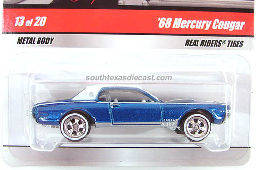 CP29 Hot Wheels Larry's Garage '68 Mercury Cougar bulle fendue 