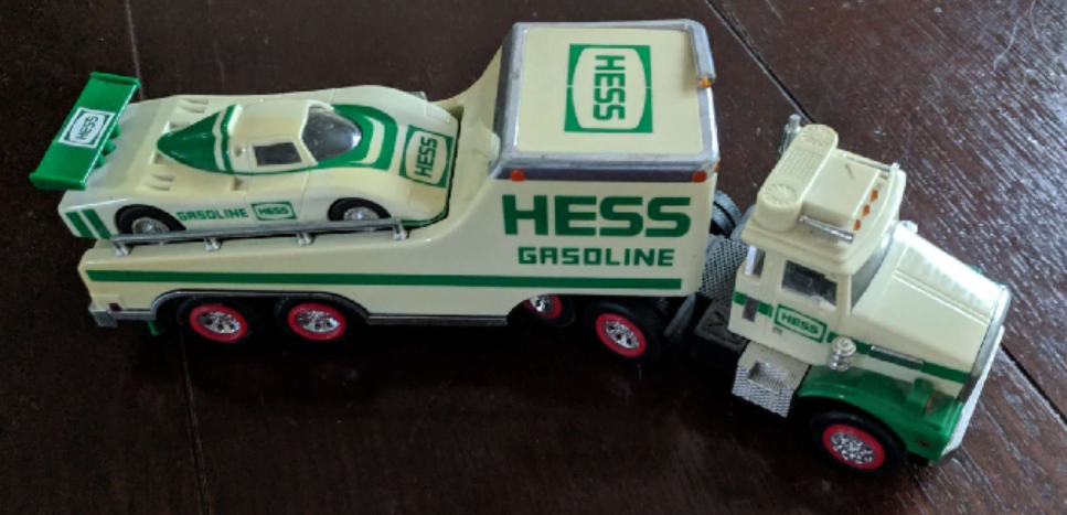 Hess toy truck and racers cheap