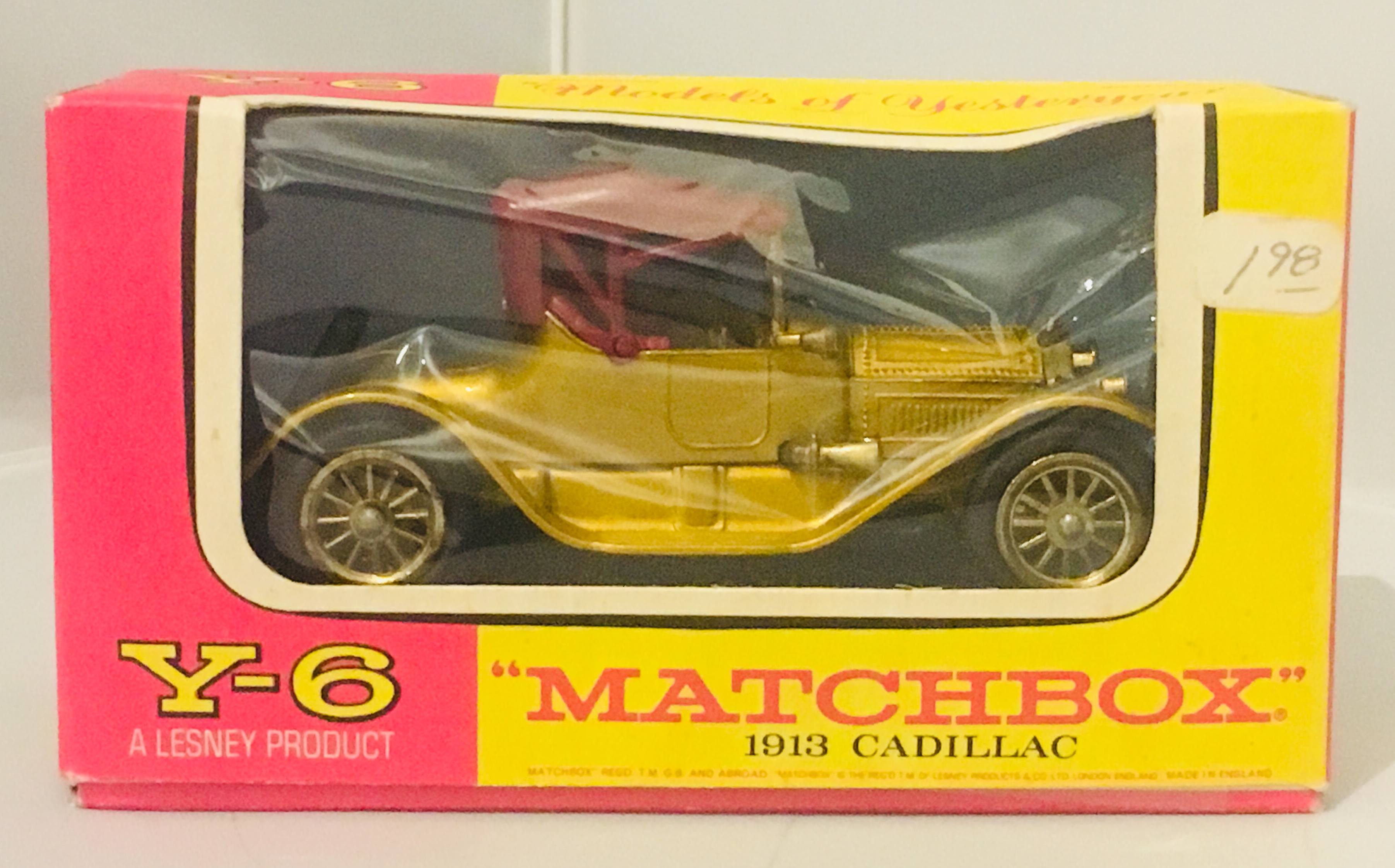 Matchbox models of new arrivals yesteryear 1913 cadillac
