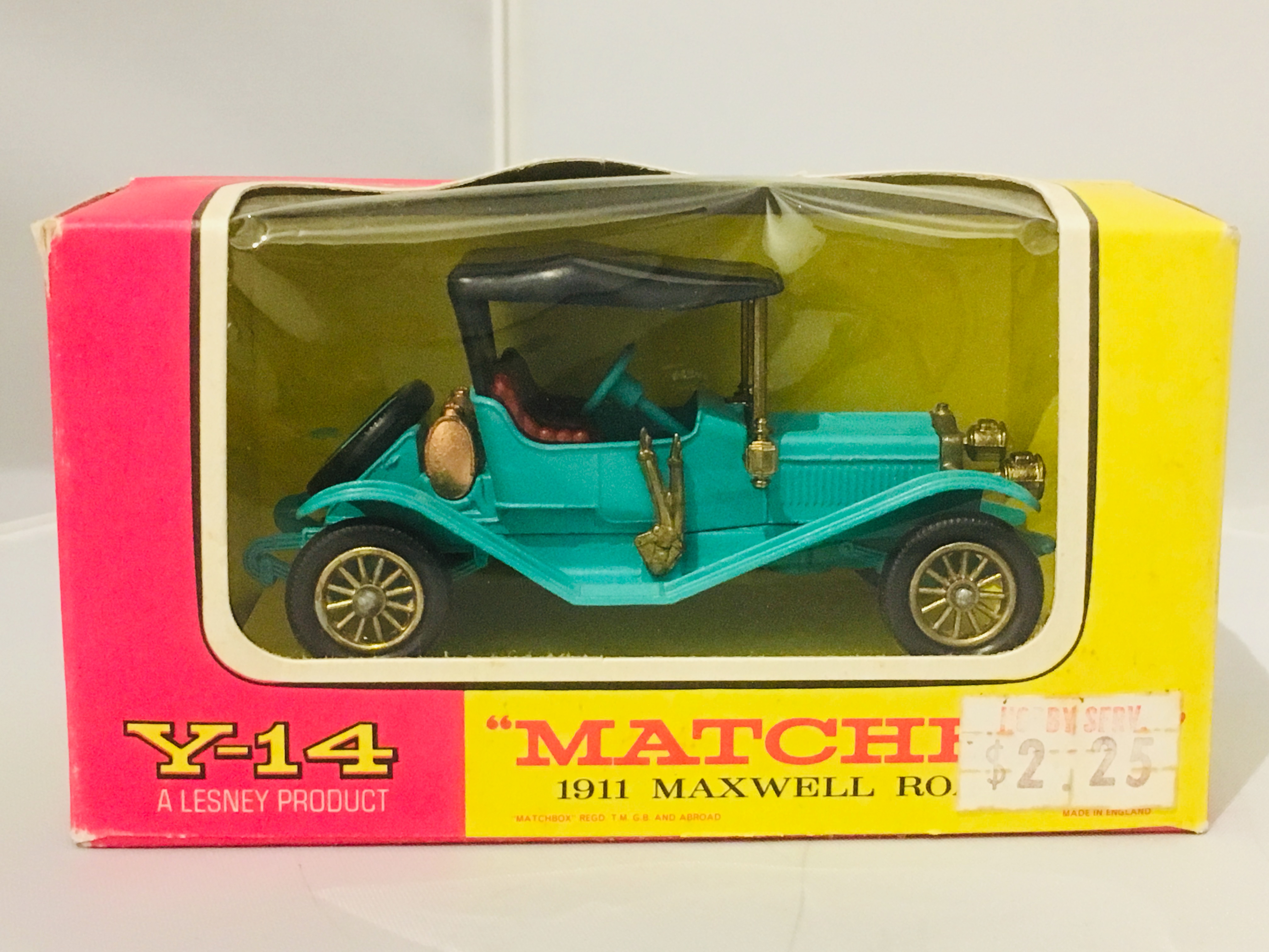 Models of yesteryear 1911 maxwell roadster top