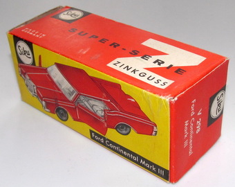 Siku V298 Ford Lincoln Continental Mark III MINT in Original Box