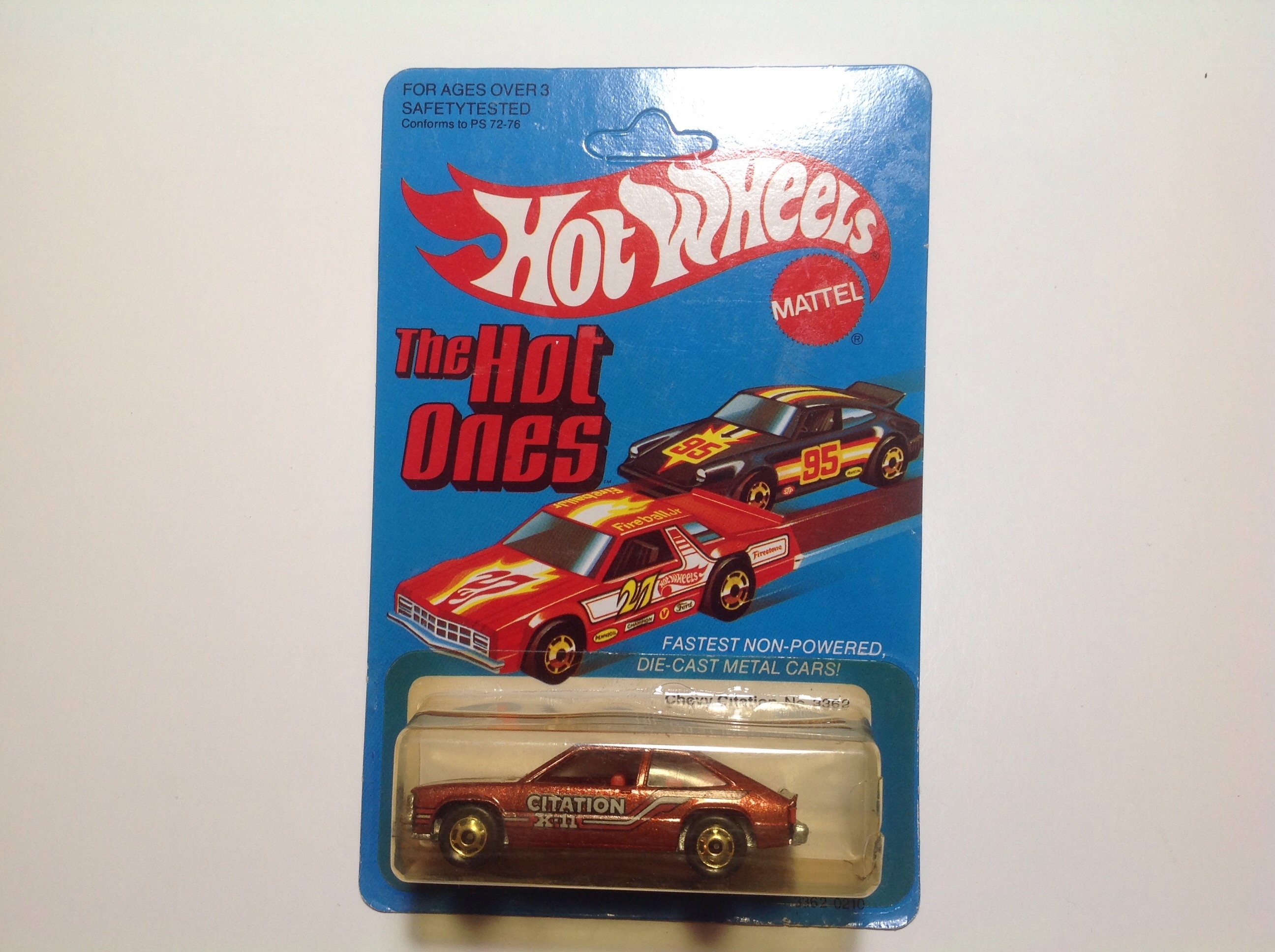 1983 Hot Wheels The Hot Ones Chevy Citation No. 3362 Model Pack Rat