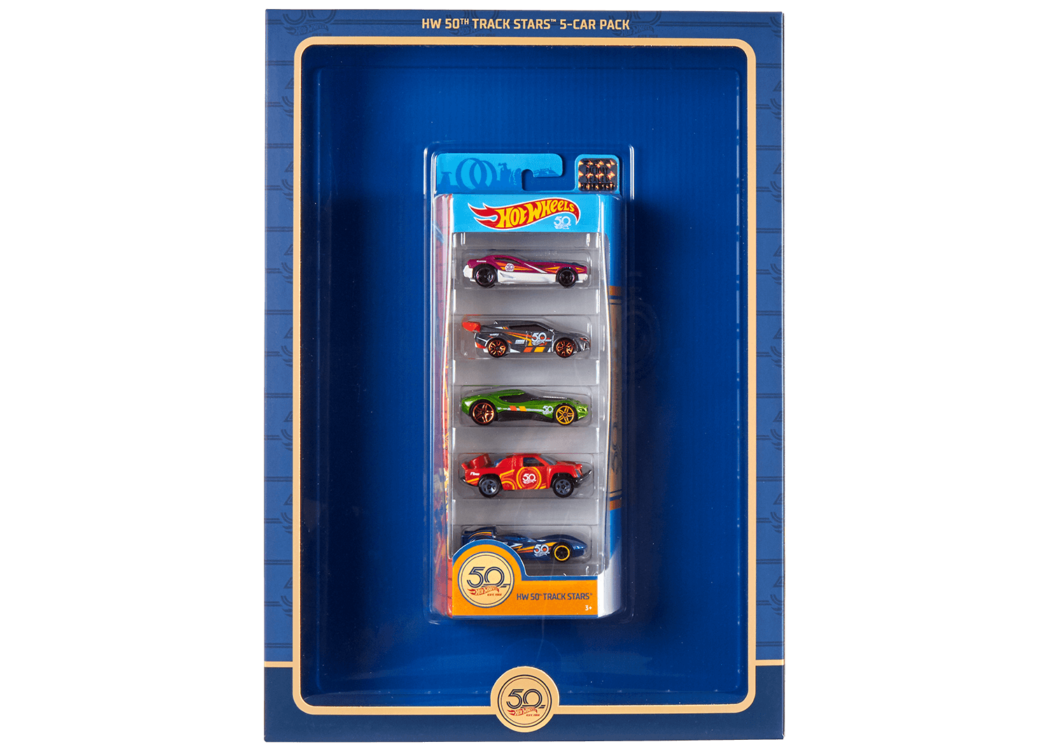 Hot wheels 50th anniversary track stars 5 pack new arrivals