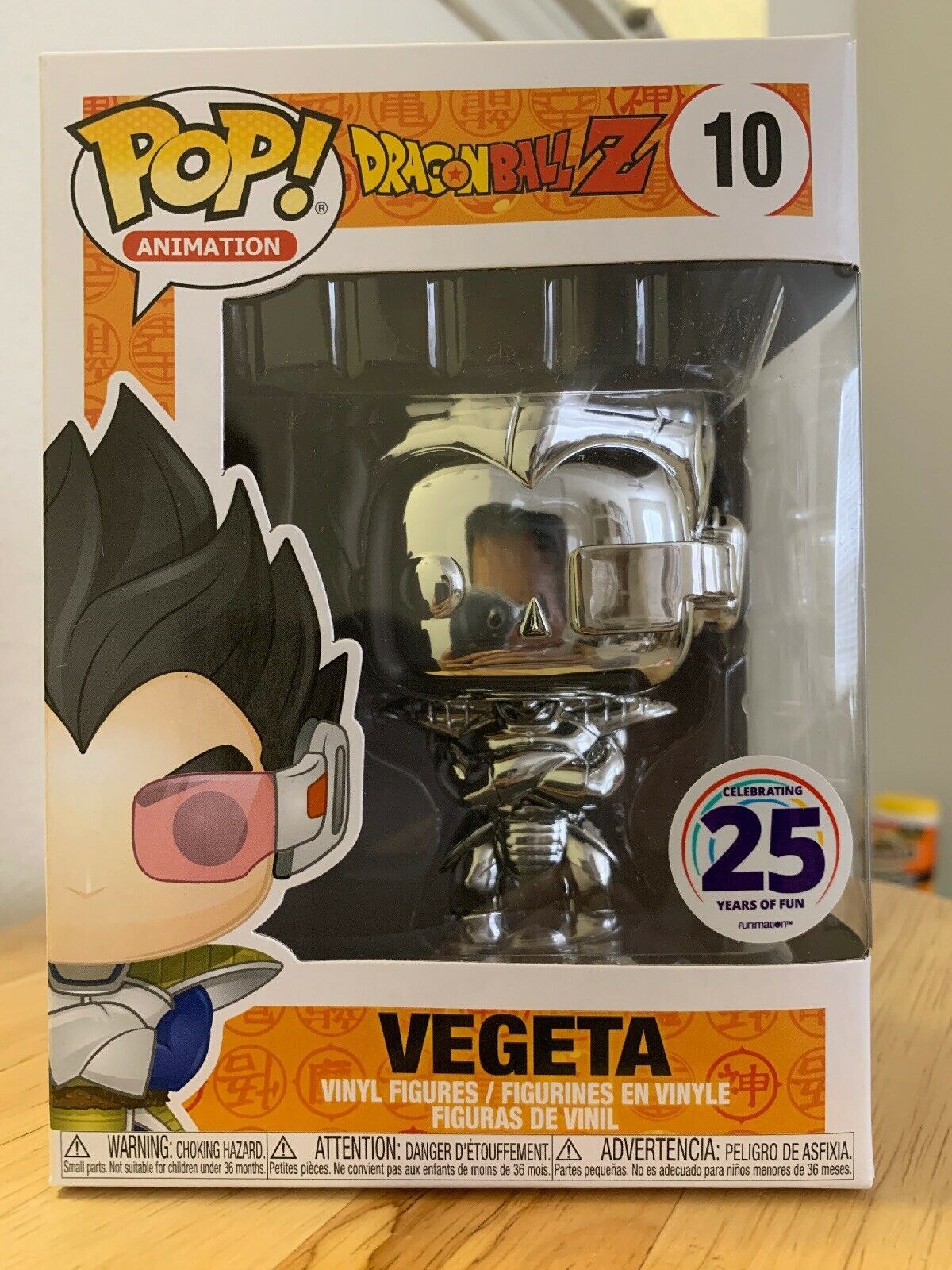 Funko pop sale vegeta chrome