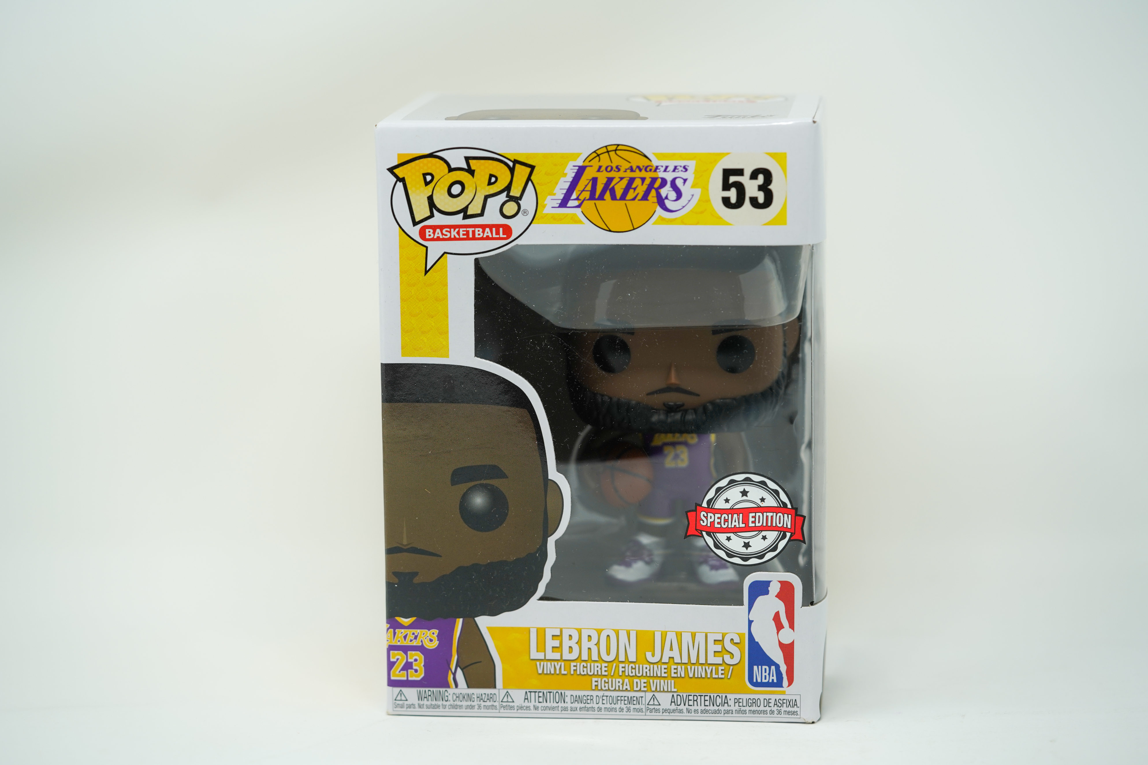 Lebron james top foot locker funko