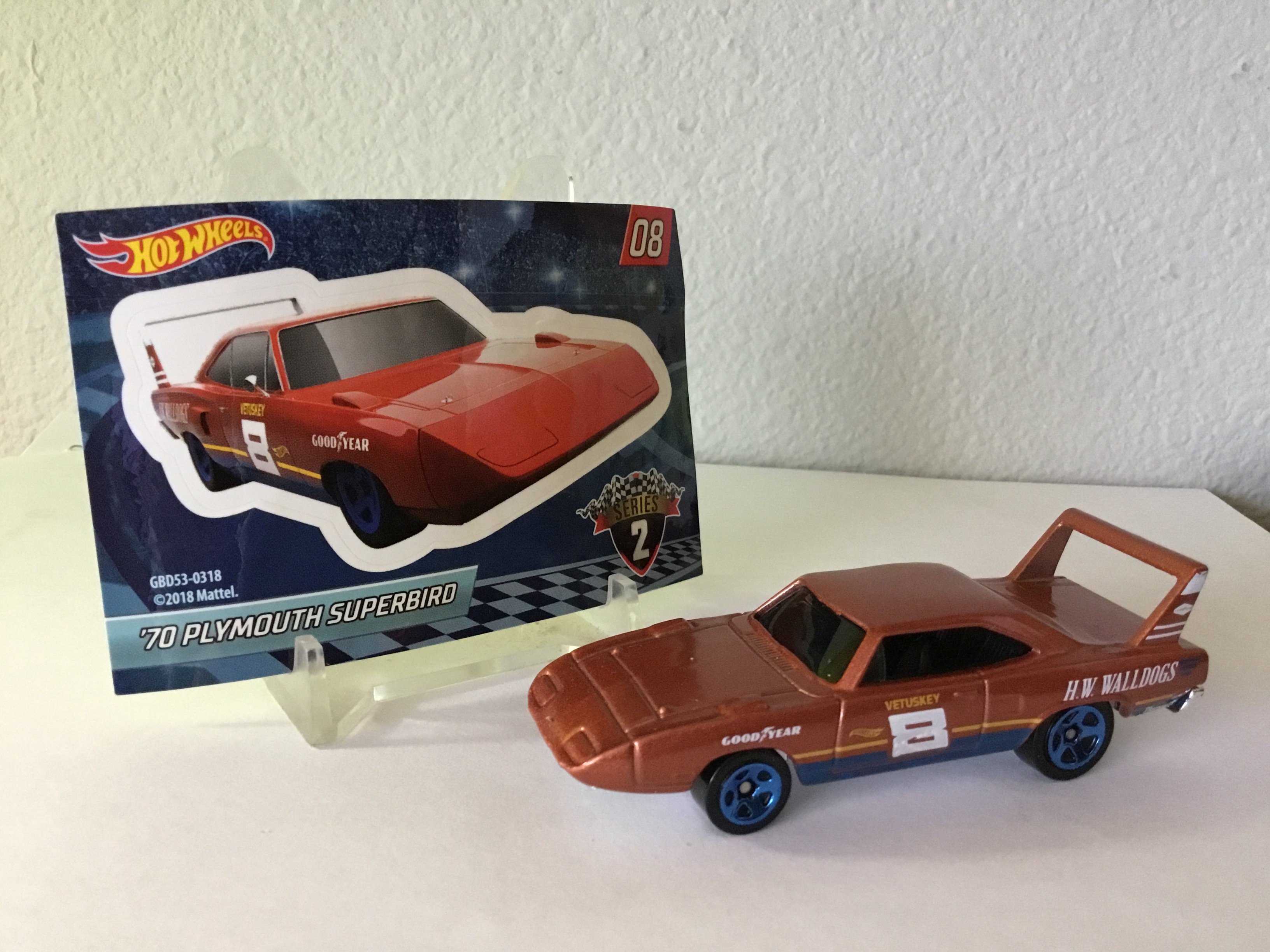 2019 HOT WHEELS 1970 70 PLYMOUTH SUPERBIRD #8 MYSTERY MODELS SERIES 2 