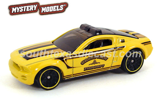 1 2012 Hot Wheels mystery models Ford Mustang Gt Concept Yellow FACTORY SEALED