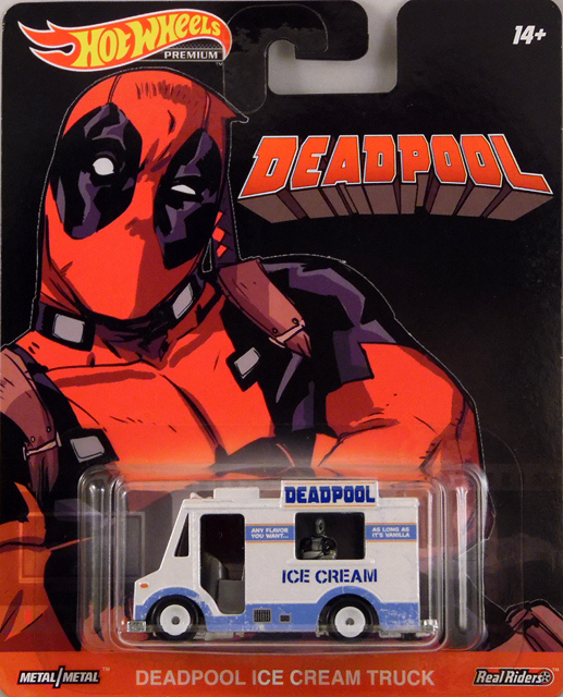 Hot Wheels Deadpool Ice Cream Truck N35 