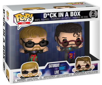 Funko+Pop%21+Vinyl%3A+Saturday+Night+Live+-+SNL+-+2+Pack-+D*ck+in+a+Box for  sale online