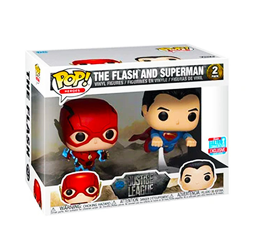 The Flash and Superman (Racing) (2-Pack) [Fall Convention] | hobbyDB