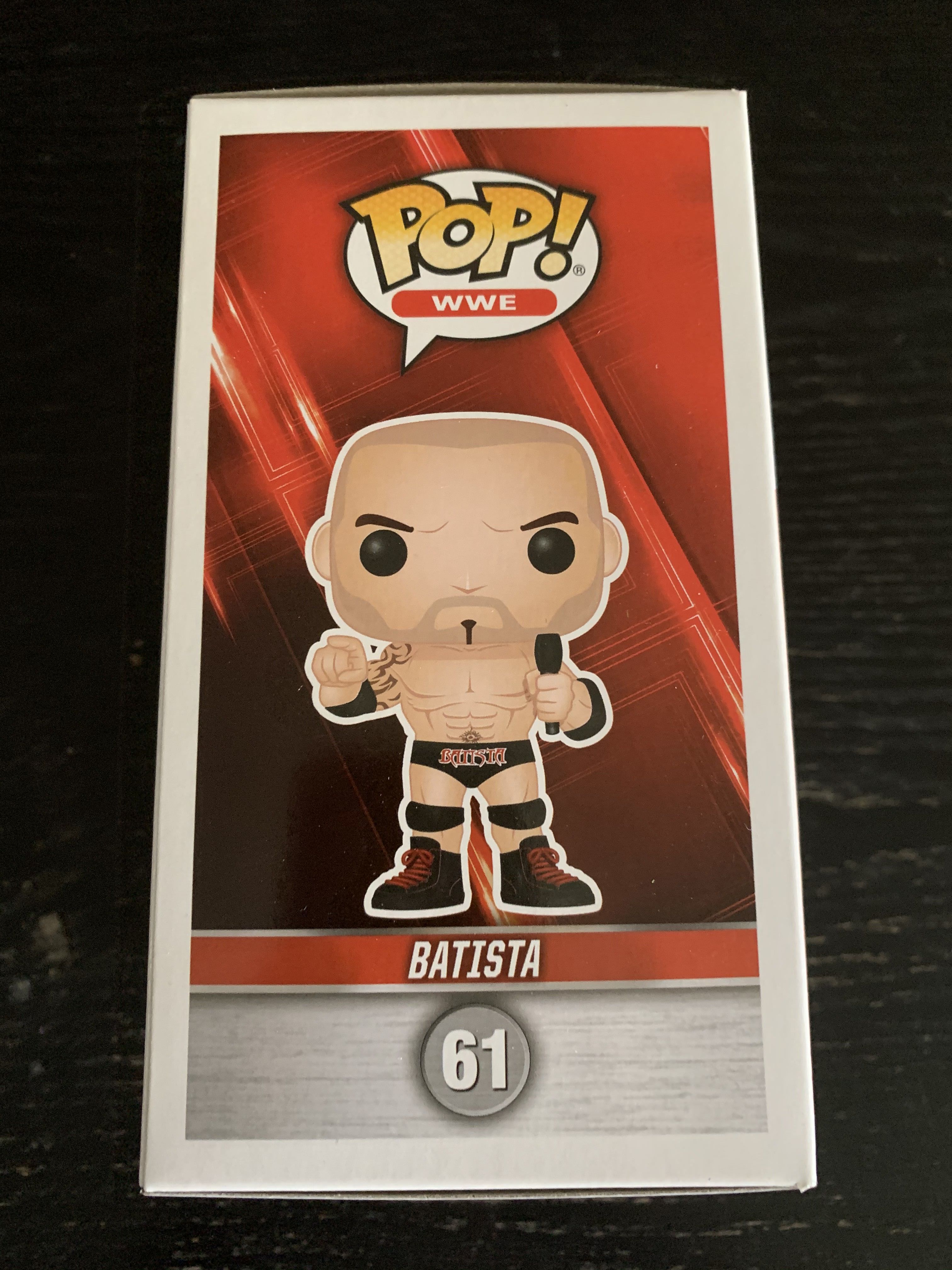 WWE 61 Batista Pop Price Guide