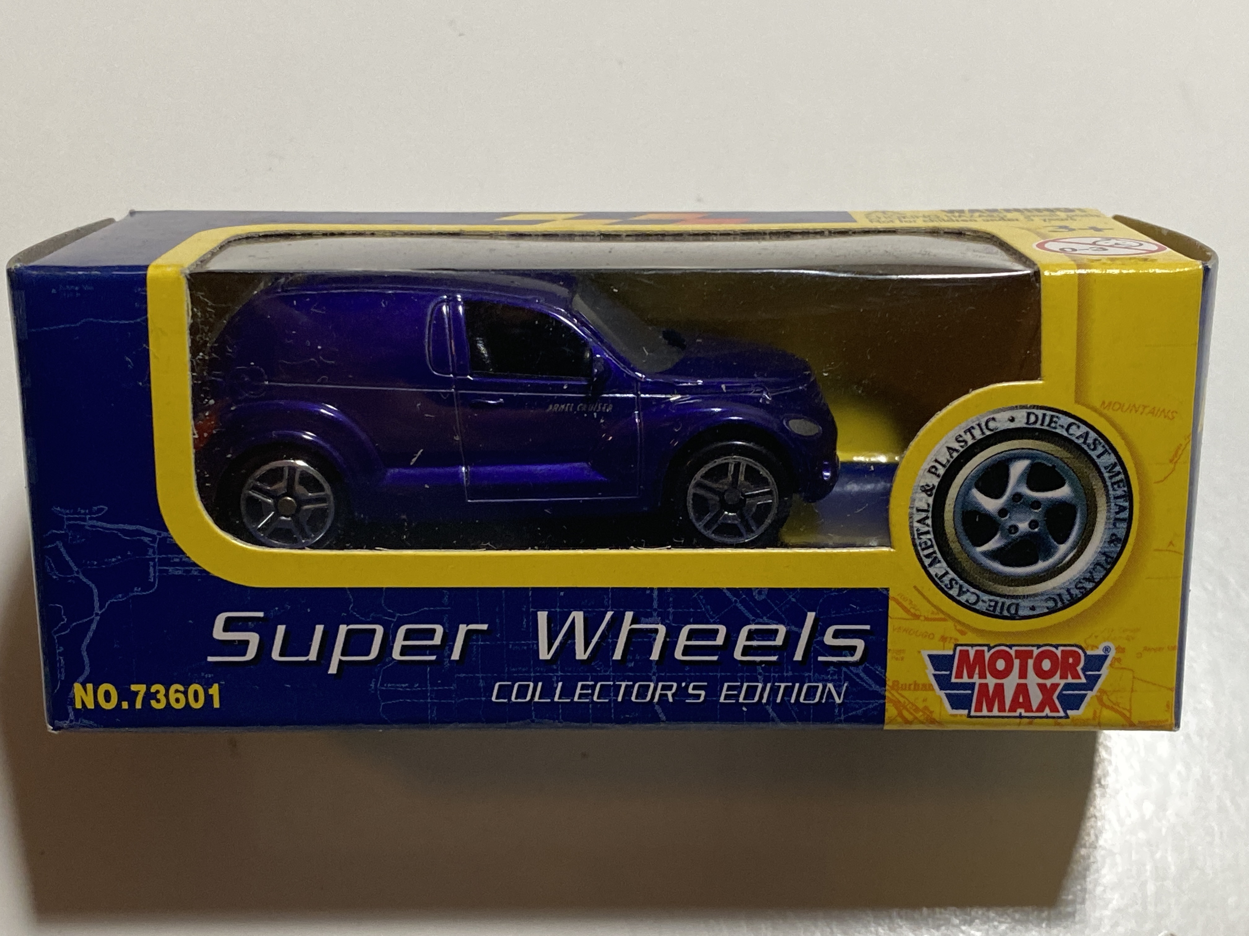 Motor Max 1:64 Super Wheels Chrysler PT Cruiser Panel Van