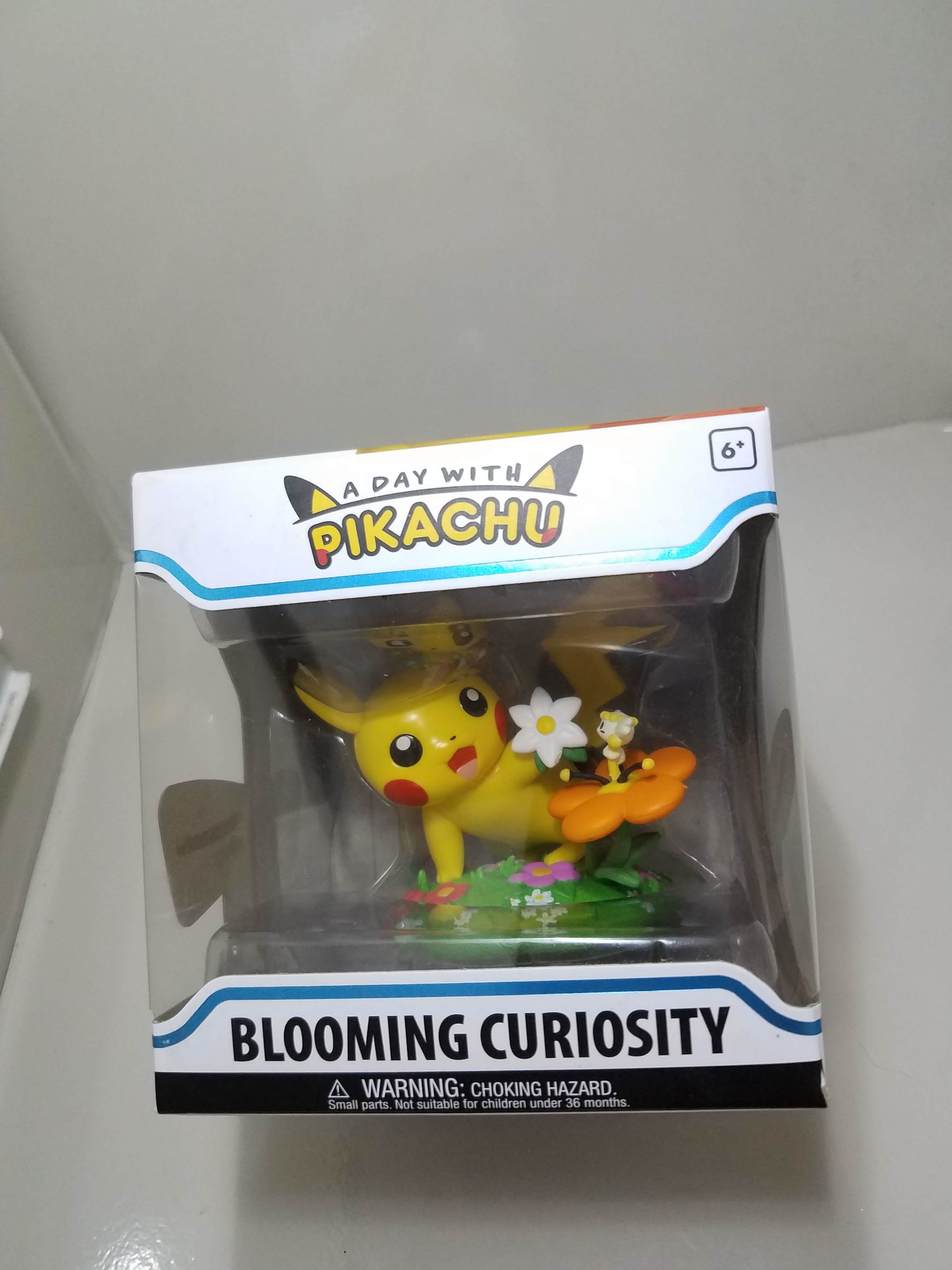 A day with discount pikachu blooming curiosity