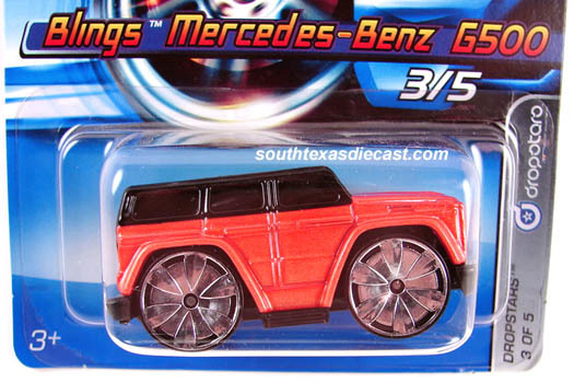 Hot Wheels Dropstars Blings Mercedes Benz G500 58 hobbyDB
