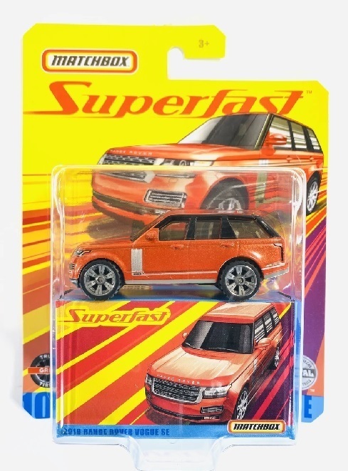 Matchbox superfast range rover store