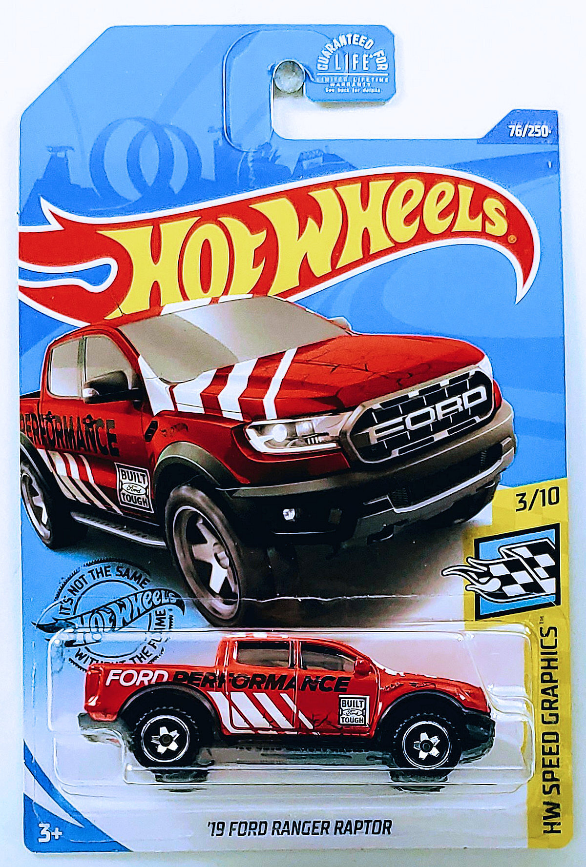 Details about   2020 Hot Wheels '19 Ford Ranger Raptor White 76/250 HW Speed Graphics #3 GHC85 