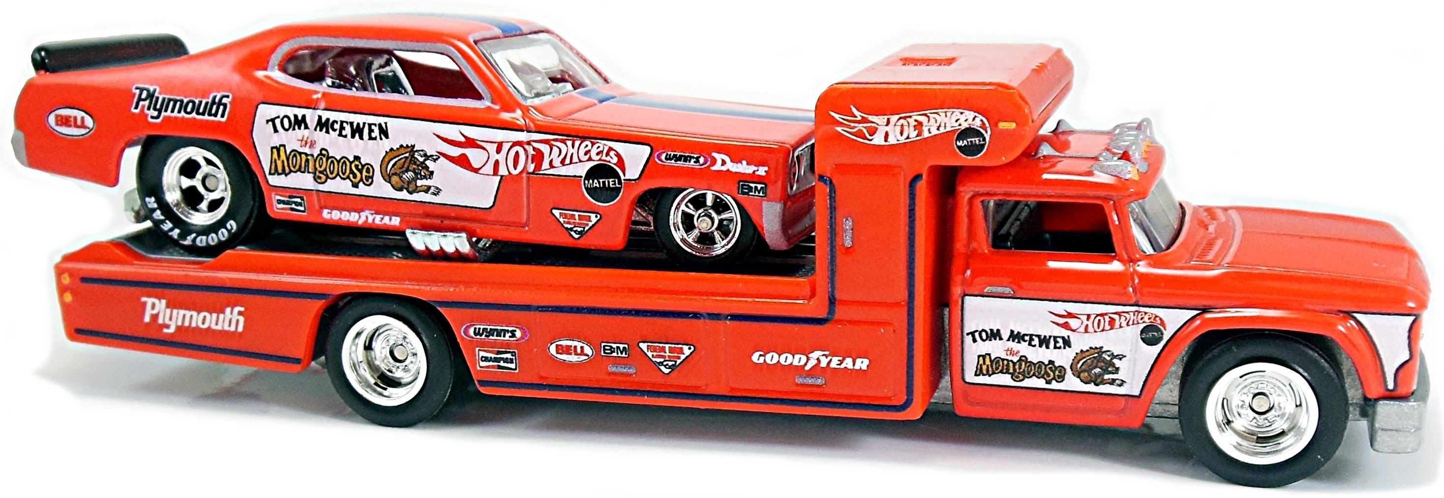 Hot wheels plymouth duster funny car retro hot sale rig