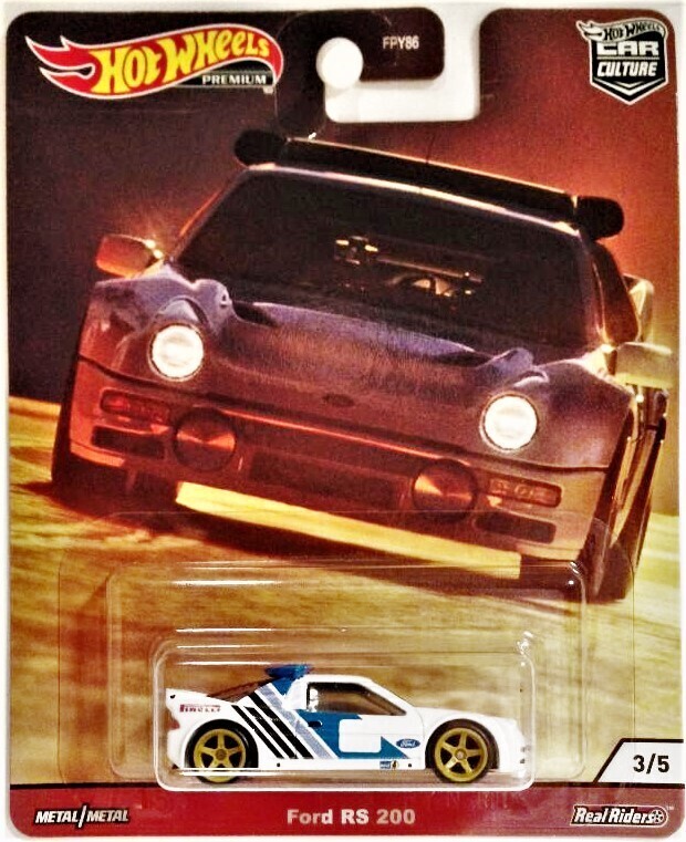Hot wheels hotsell ford rs200