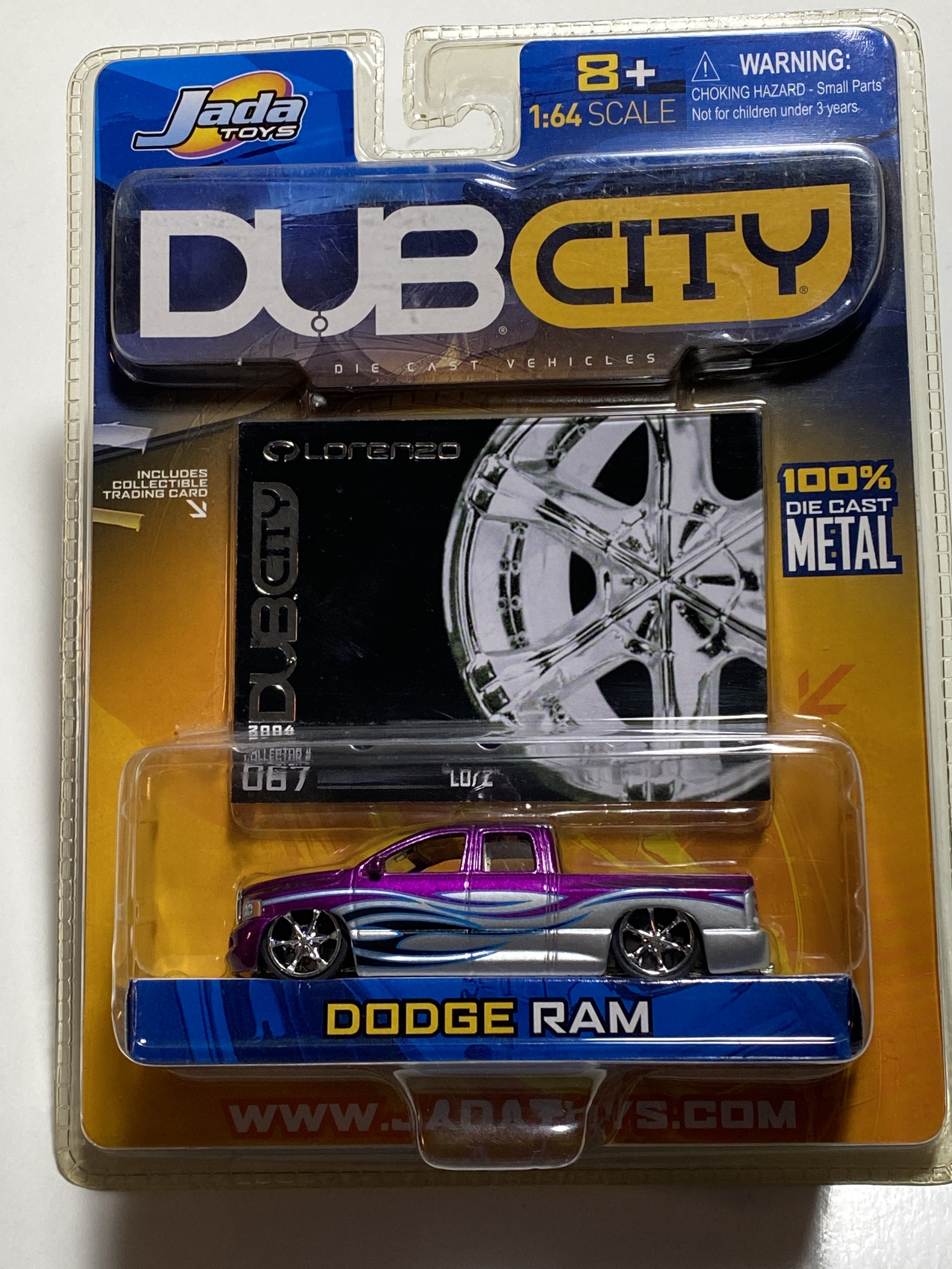 Jada 1:64 Dub City Dodge Ram Purple/Silver | hobbyDB