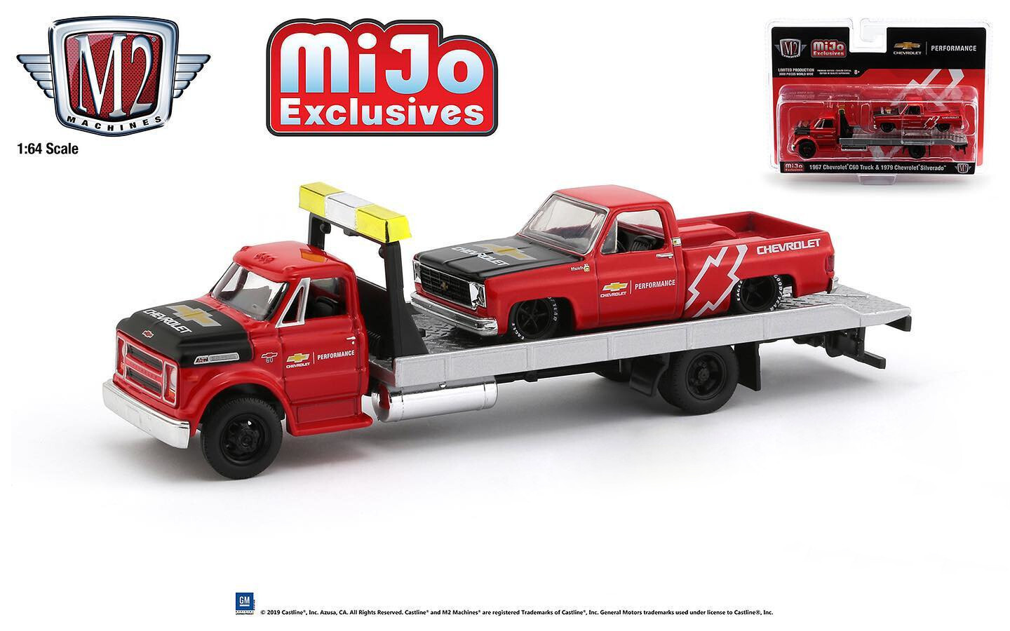 M2 Machines 2019 Mijo Exclusives 1967 Chevrolet C60 Truck 1979