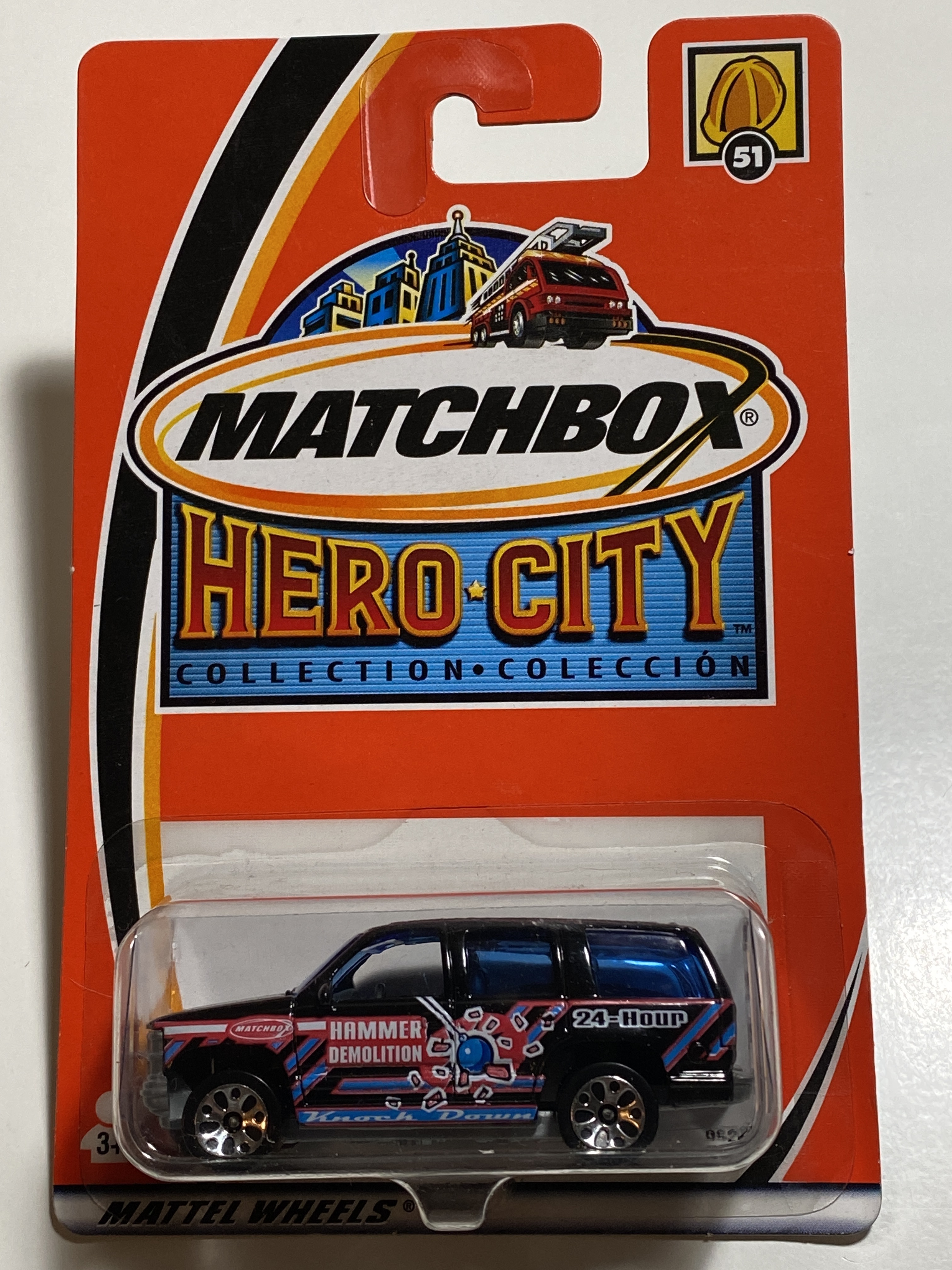 Matchbox Hero City Collection '97 Chevy Tahoe Black #51 | The Toy