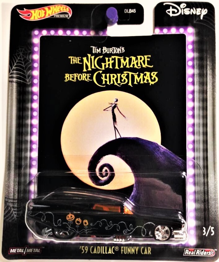 Nightmare before christmas hot wheels deals