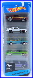 Hot wheels mustang 50 years 5 pack clearance