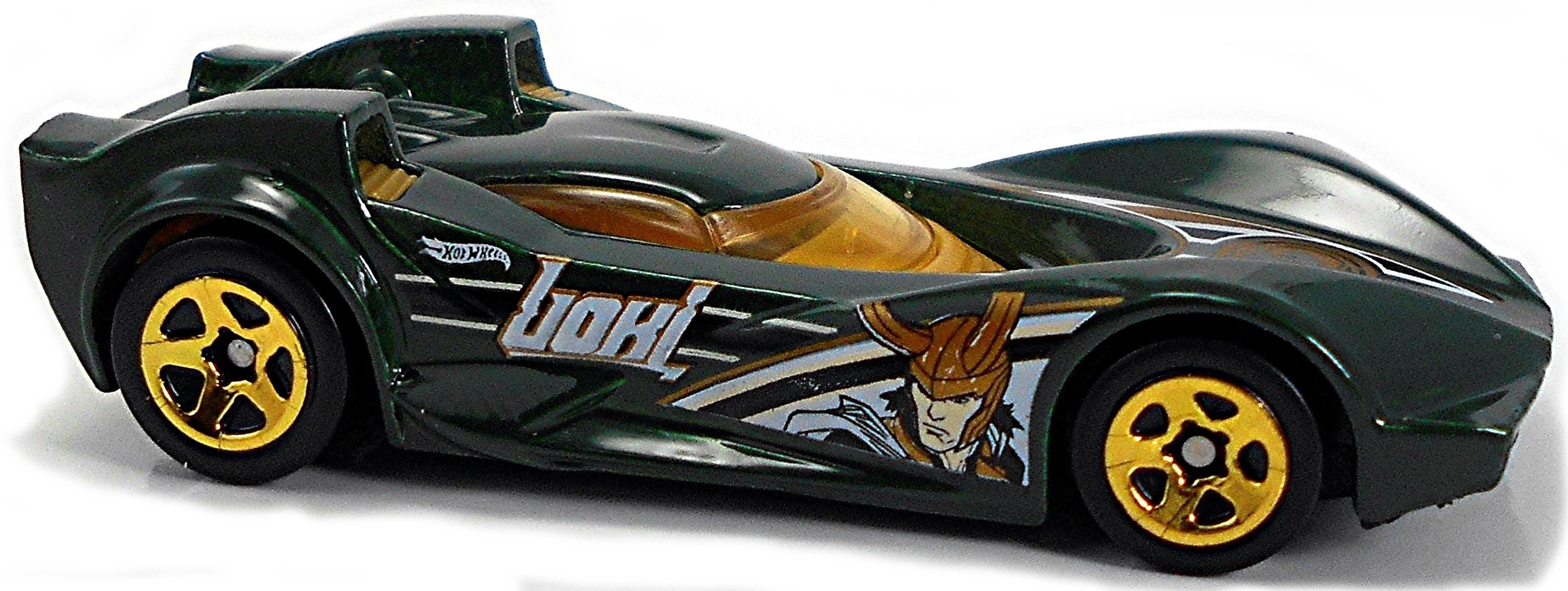 Hot Wheels Marvel Avengers Series Auto Car FYY62 6/6 Scoopa di Fuego Loki 