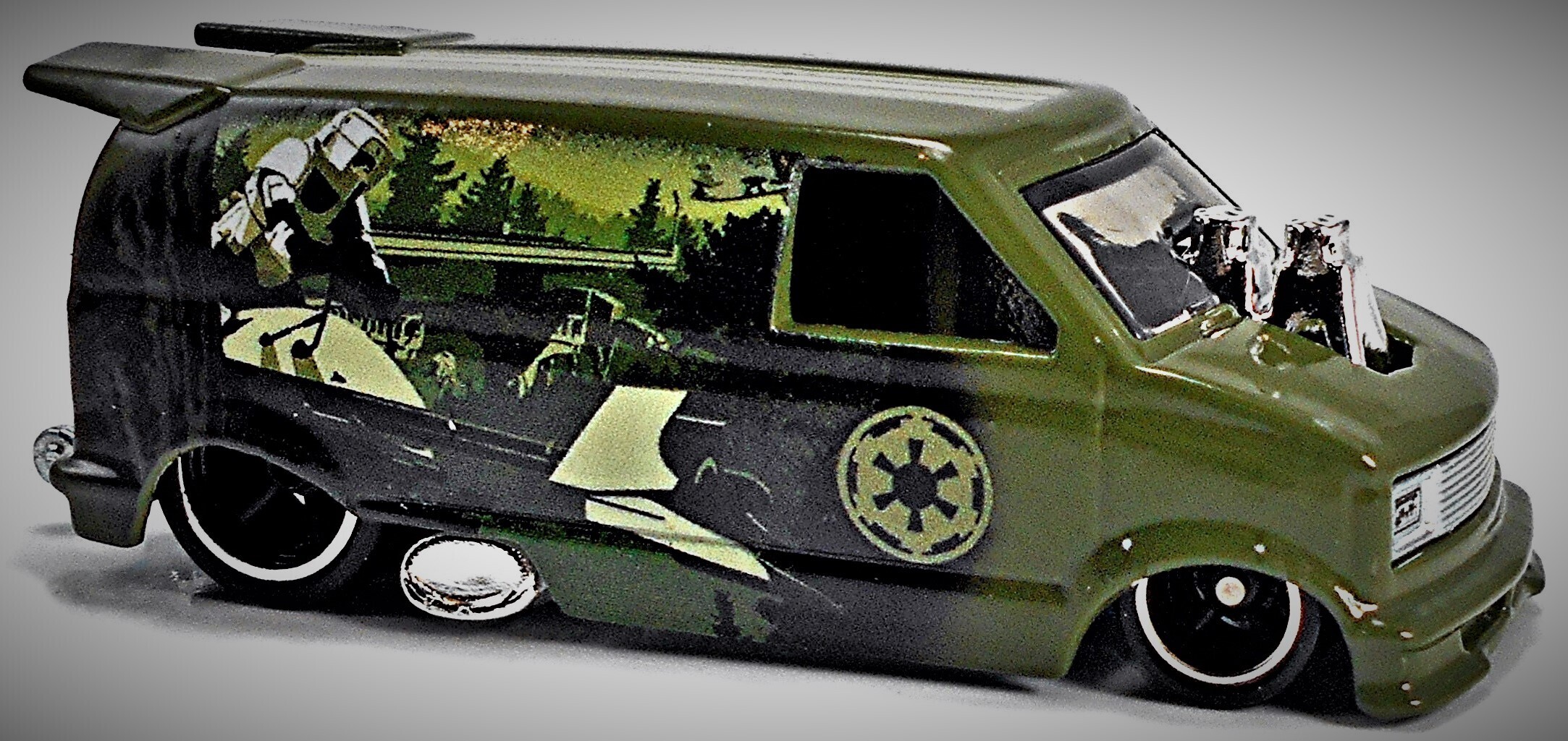 NB5 HOT WHEELS Star Wars POP CULTURE 1985 Chevrolet Astro Van Han Solo 
