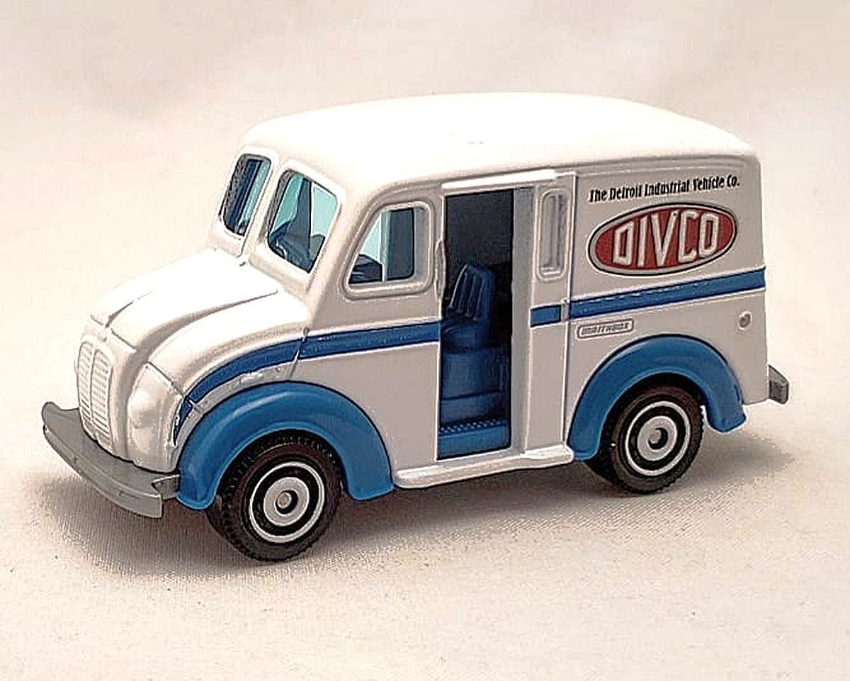 2020 Matchbox Divco Milk Truck Moving Parts Opening Back Doors Hard To Find New