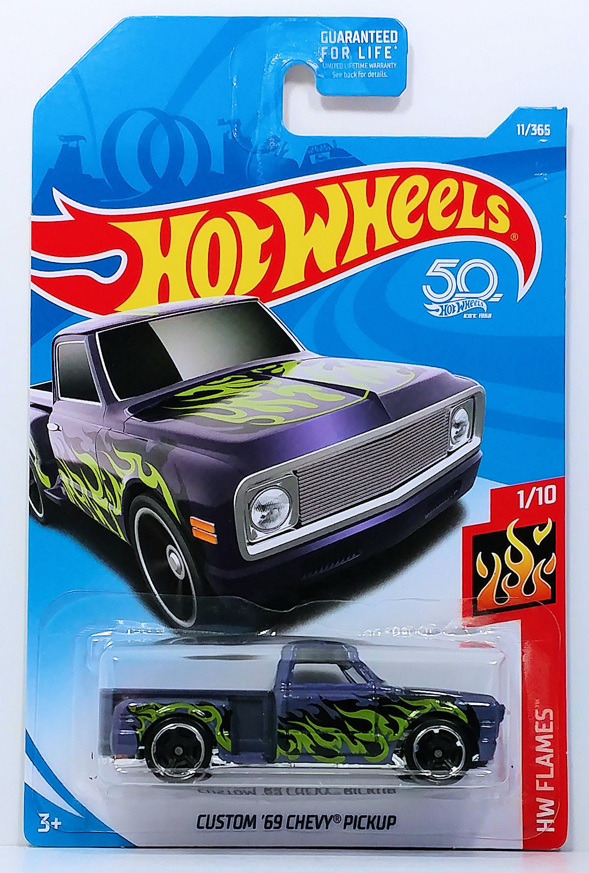 限定価格セール！ 69 hobbyDB | 2018 1/10) Flames (HW Pickup Chevy サーフィン・ボディボード