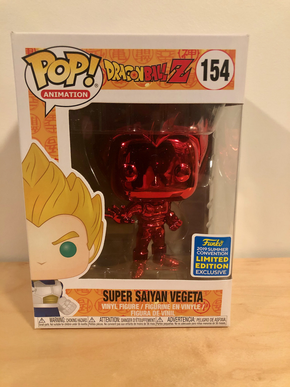 Red chrome best sale vegeta