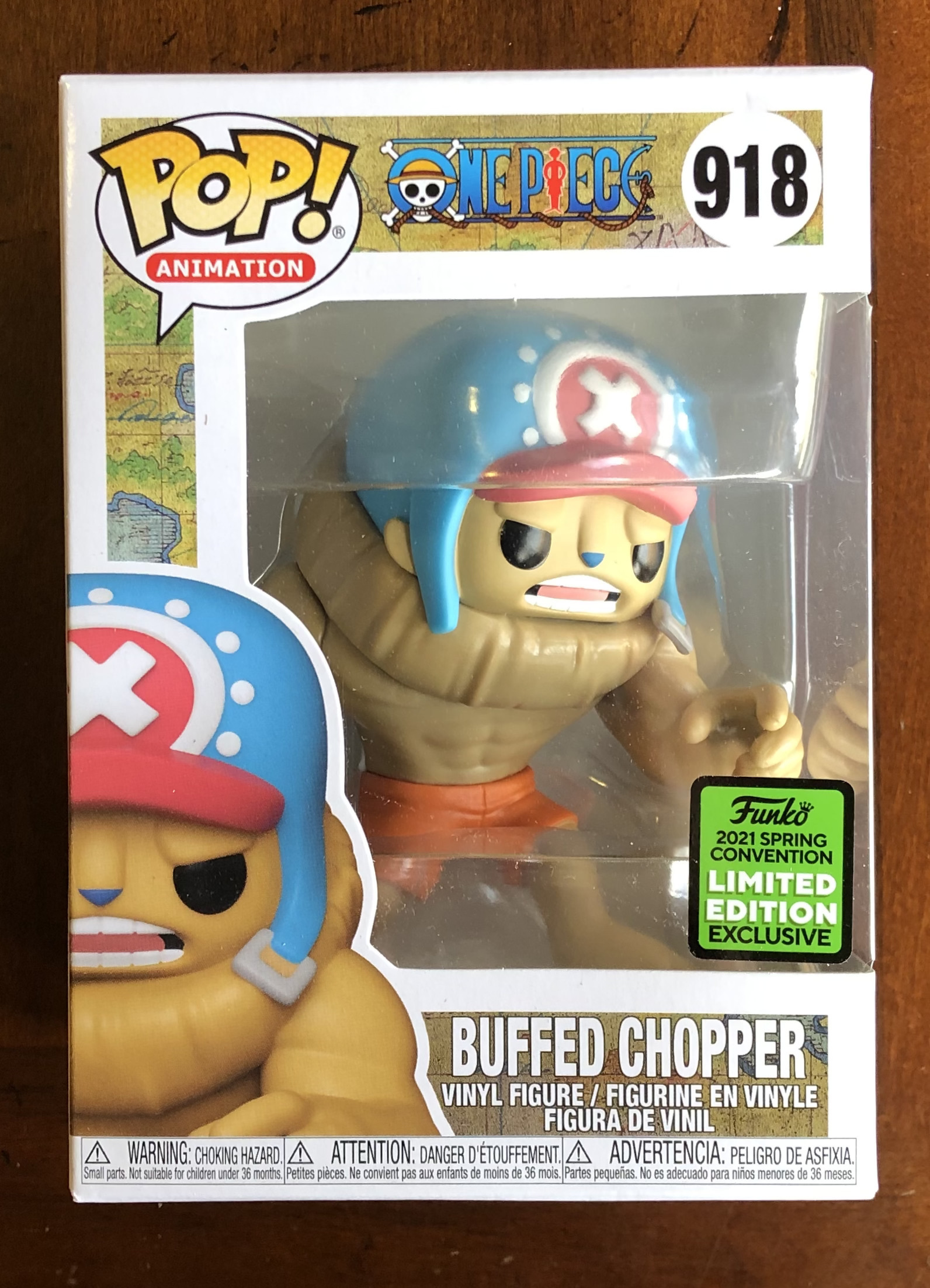 One Piece Buffed Chopper 2021 Springconvention Pop Funko 918