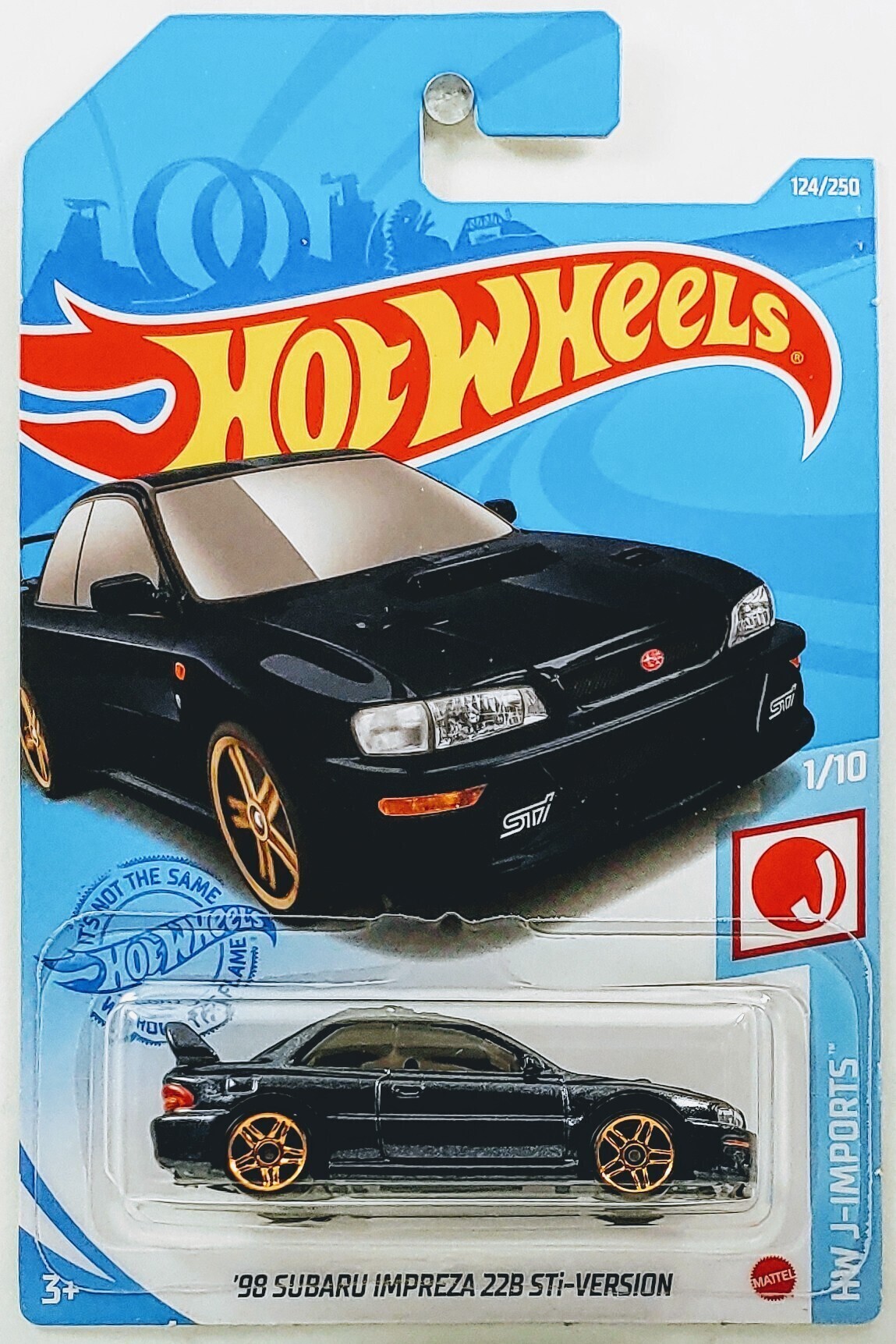 2021 Hot Wheels HW J-IMPORTS 1/10 '98 Subaru Impreza 22B STi 124/250 Gray 