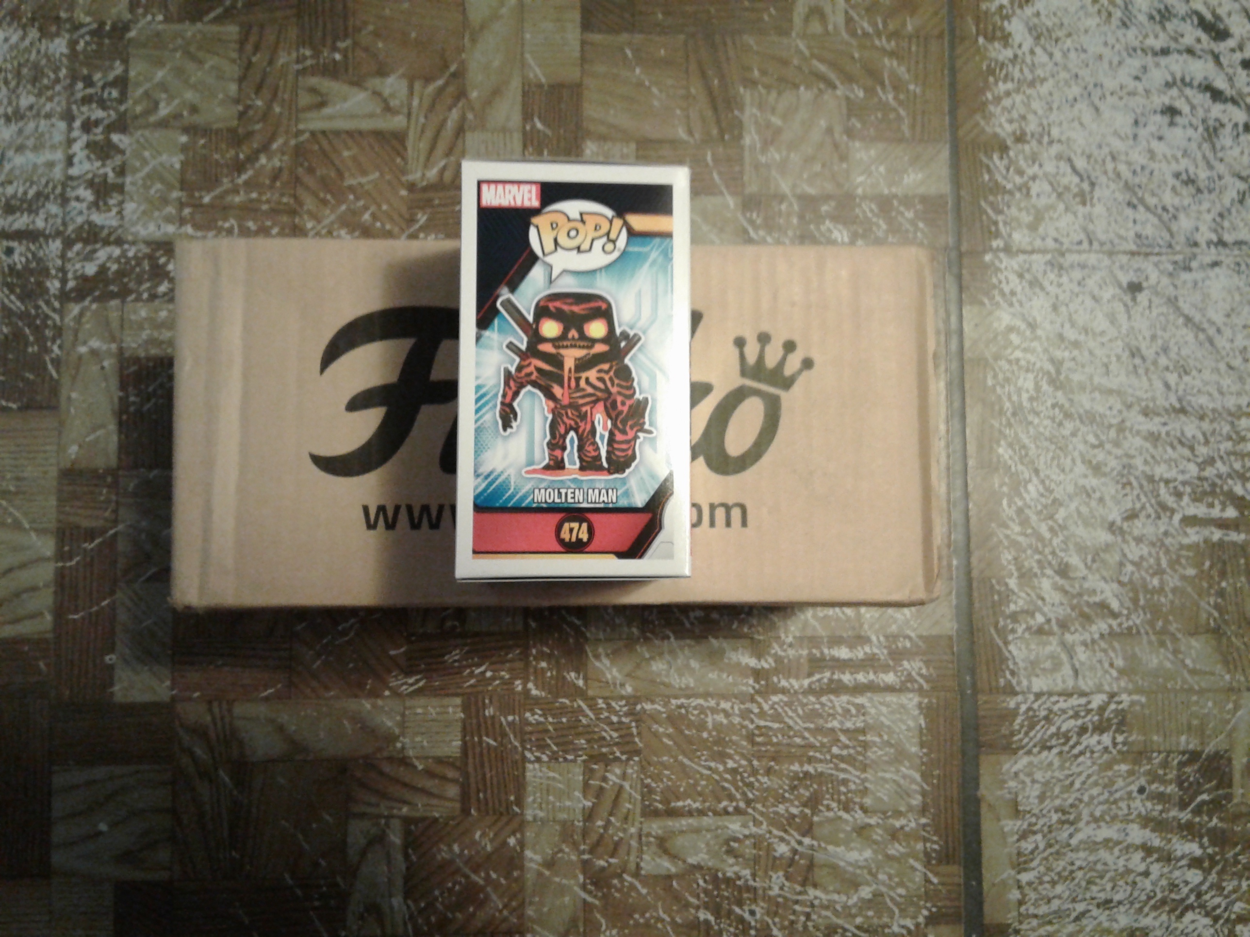 Molten man store funko pop gamestop