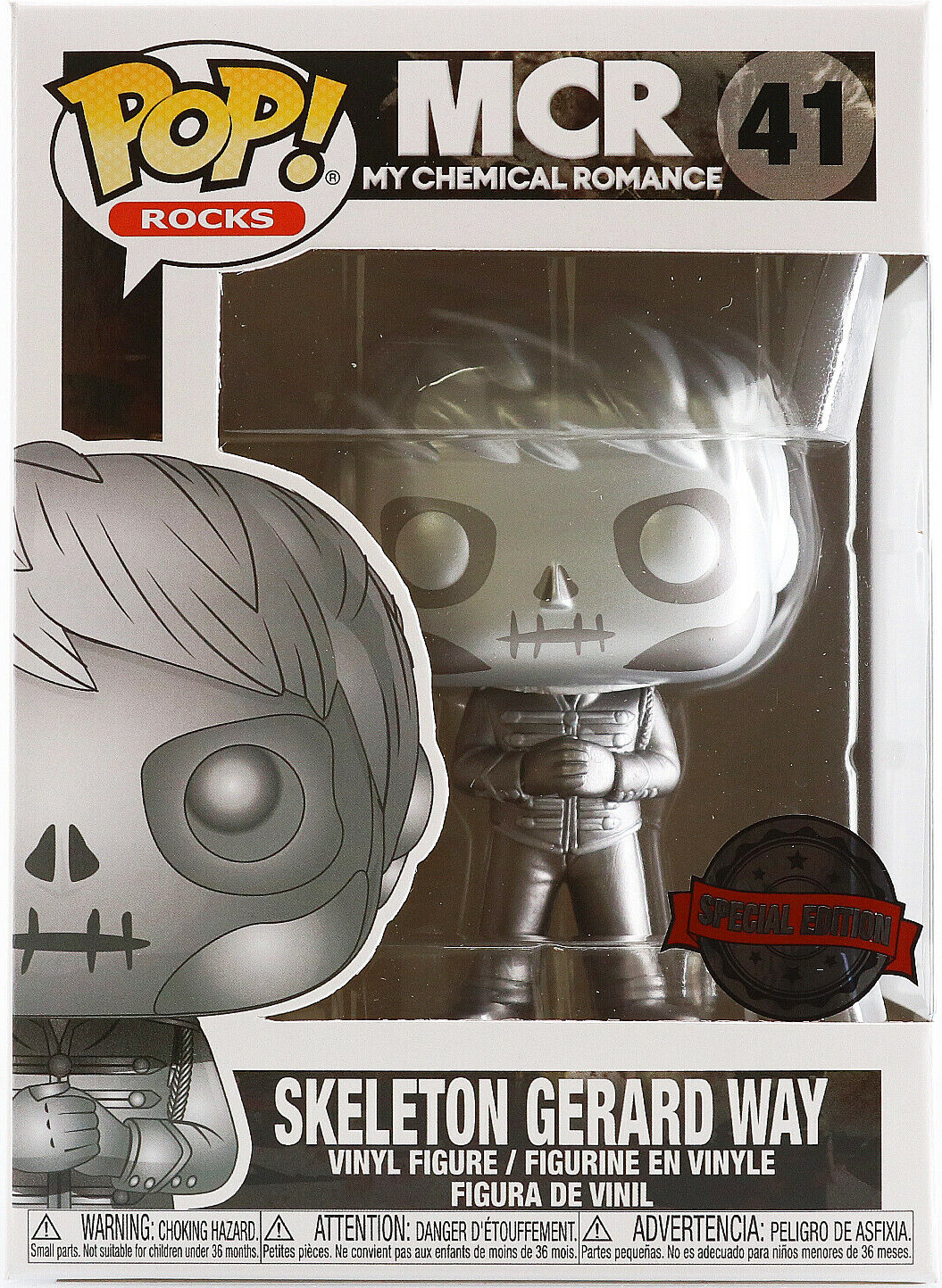 Skeleton gerard way funko pop on sale