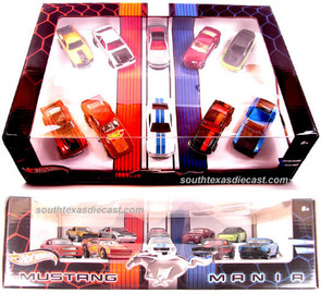 Hot wheels mustang mania set store