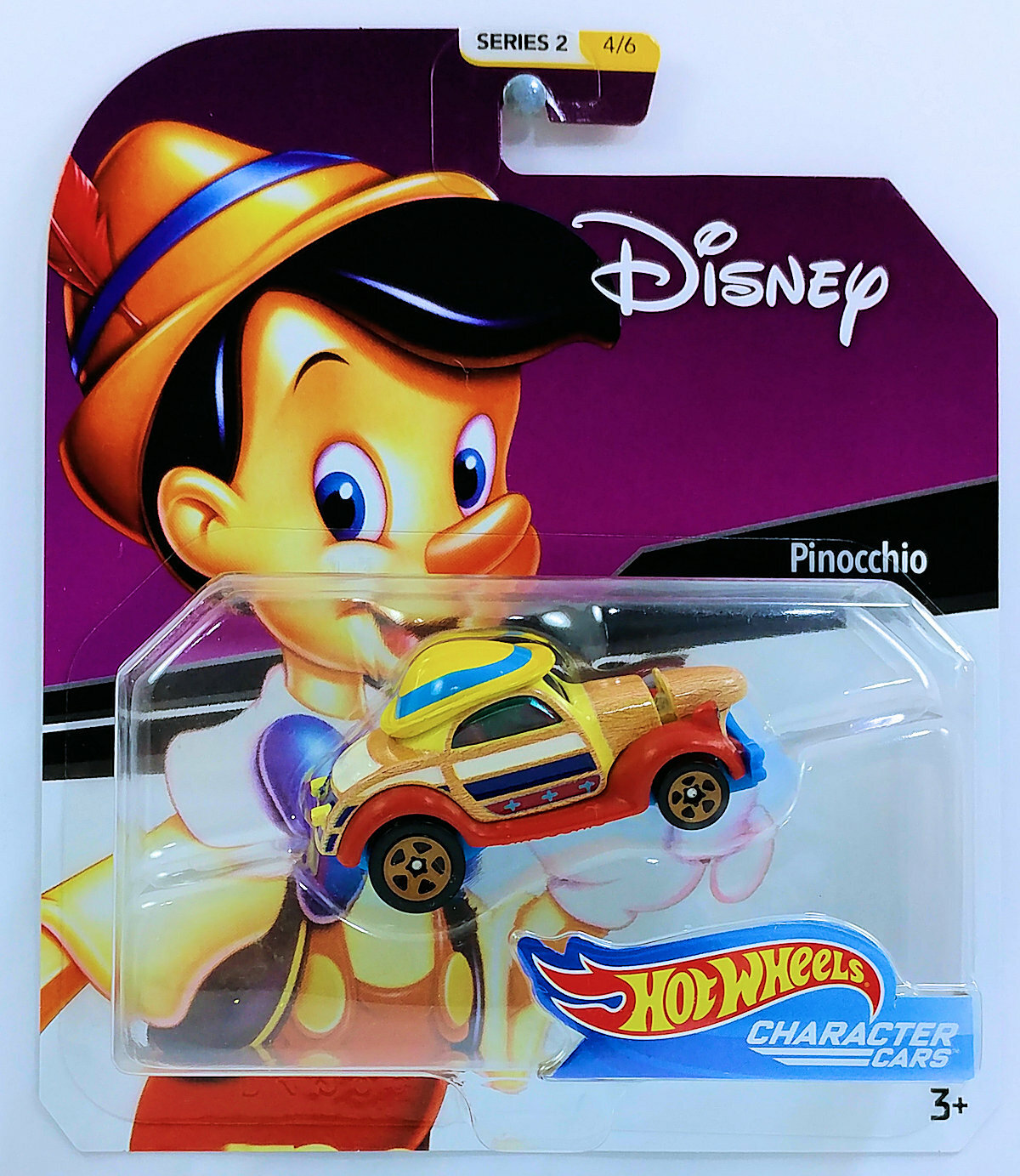 Pinocchio 2019 Hot Wheels Character Cars Disney Model Pack Rat