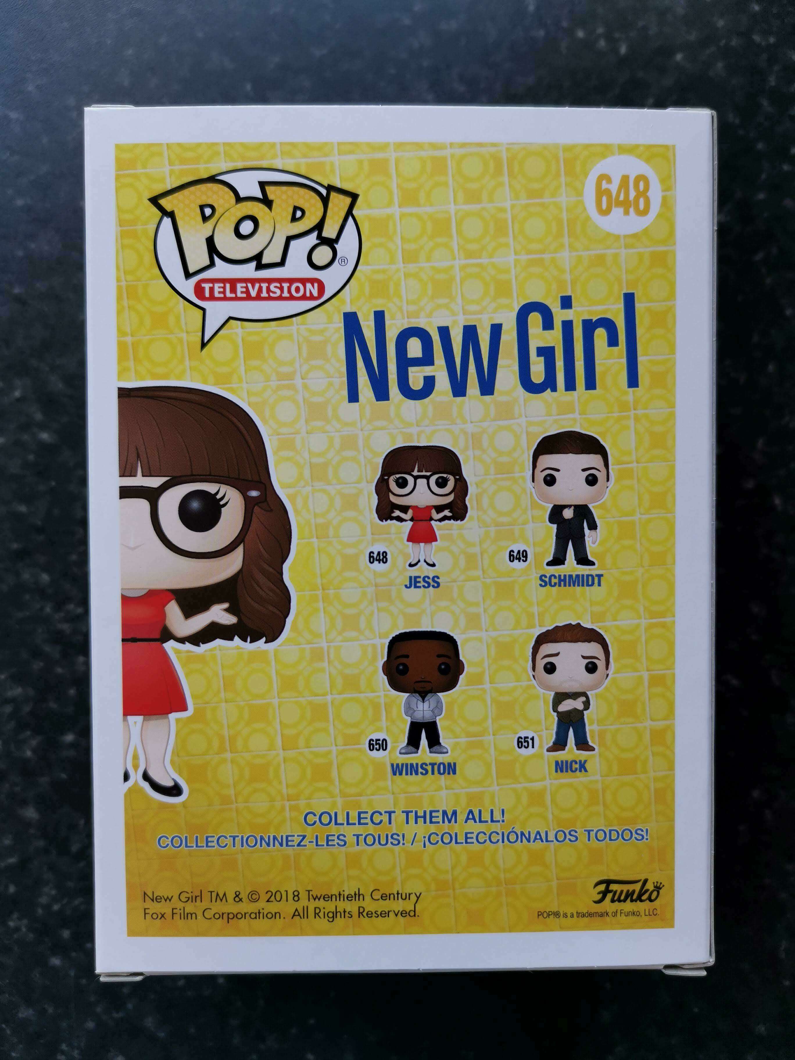 New girl funko pop jess outlet