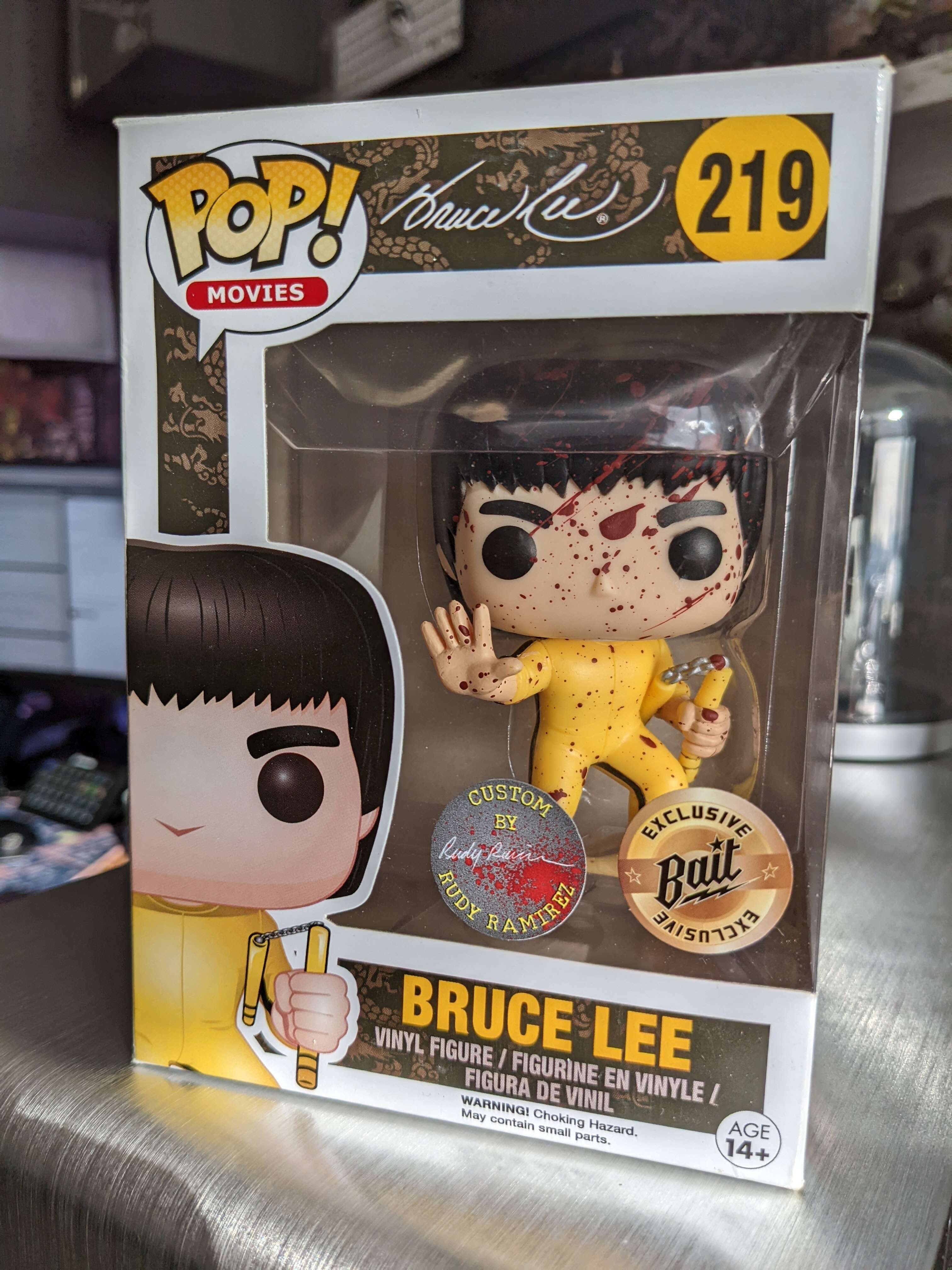 Bruce lee pop vinyl deals