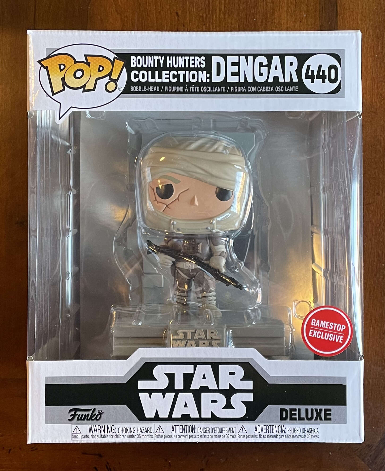 Funko POP! Star Wars Bounty Hunters Collection: Dengar Deluxe Vinyl  Bobblehead GameStop Exclusive