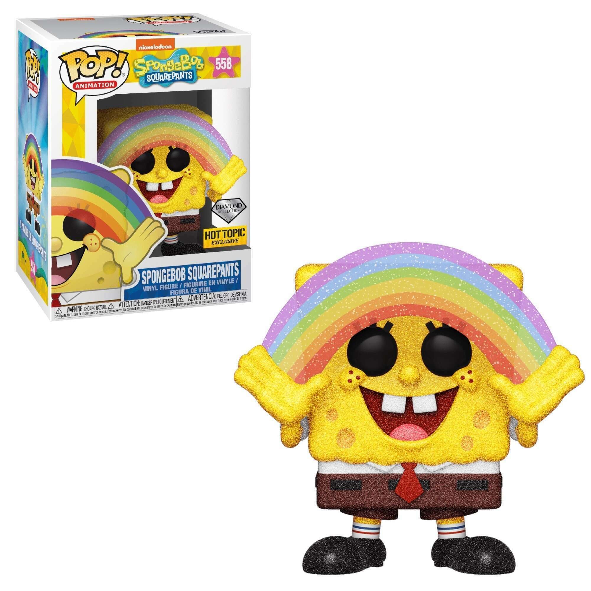 Spongebob hot topic 2025 exclusive funko pop