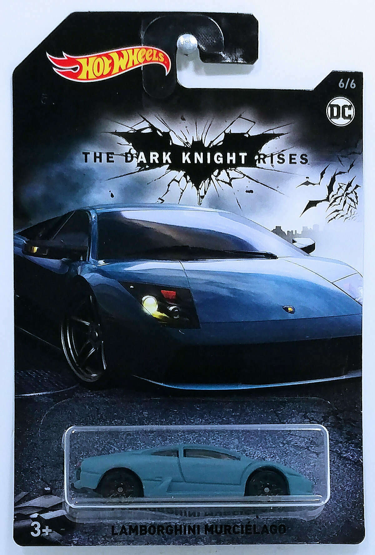 WG10 LAMBORGHINI MURCIELAGO Dark Knight Batman HOT WHEELS DC COMICS 