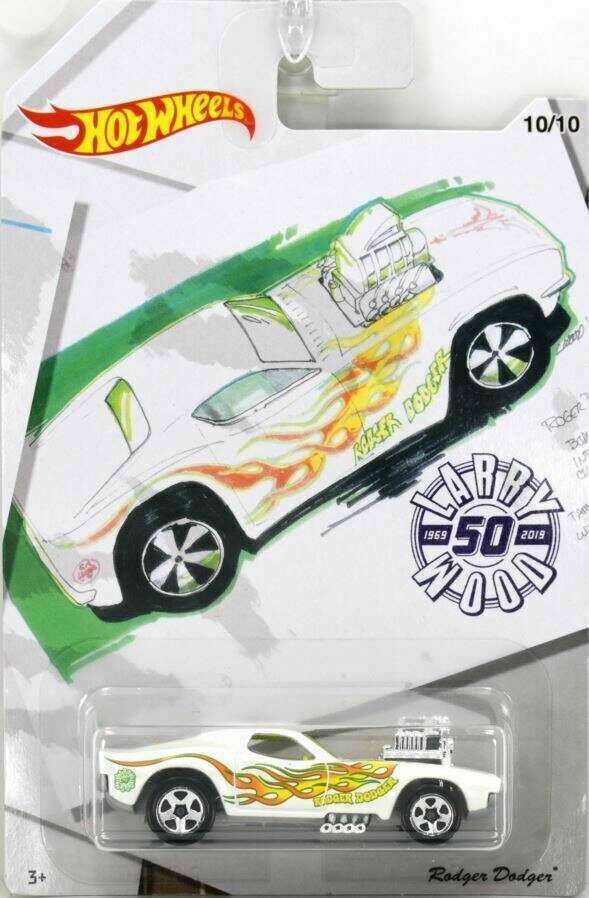 Rodger Dodger 2019 Hot Wheels Larry Wood 50 Years of Hot