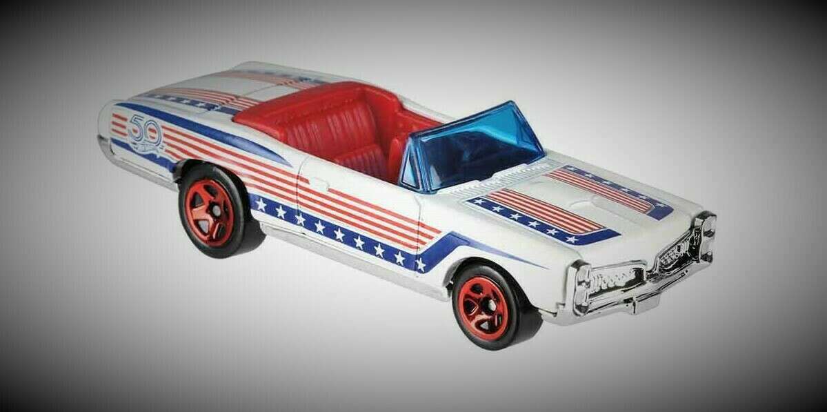 Hot wheels 50th anniversary stars and stripes store