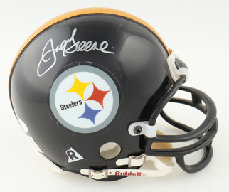 Pittsburgh Steelers Mini Helmet (autographed), Sports Equipment